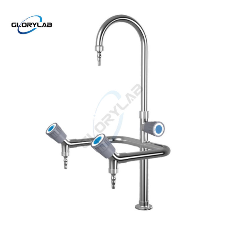 Stainless Steel Triple Laboratory Faucet