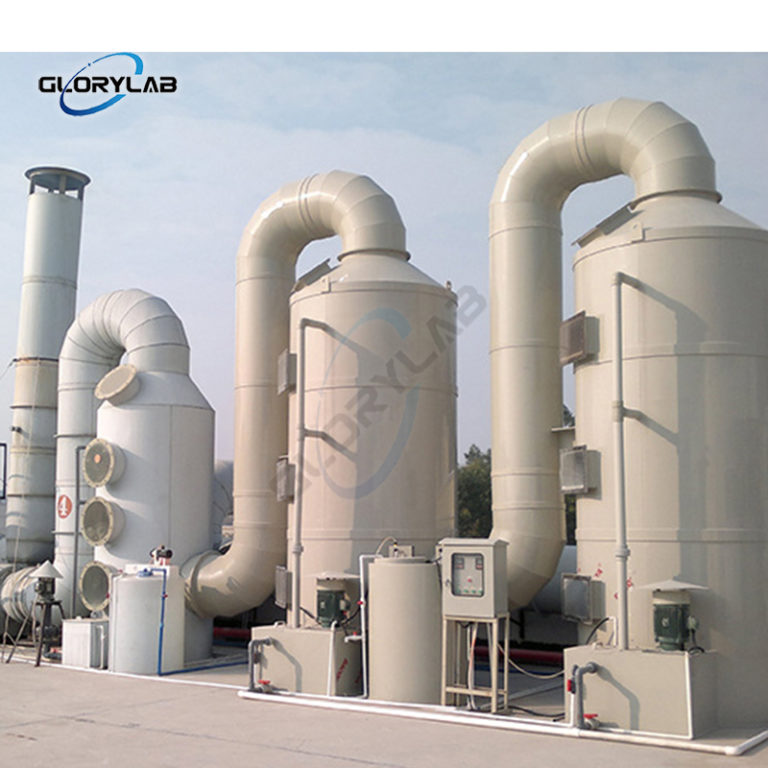 PP Wet Gas Fume Scrubber System for Air Pollution